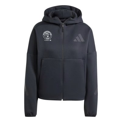 adidas Jacke Damen schwarz FC Haunstetten Tennis