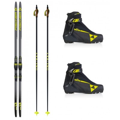 Fischer Langlaufski-Set LS SKATE Skating Skier + Bindung...