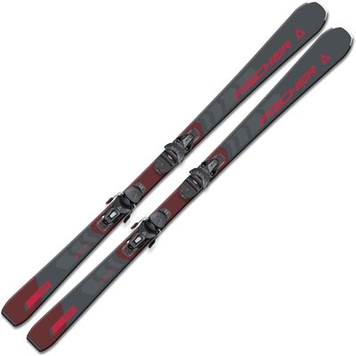 Fischer Alpinski Carvingski On-Piste-Rocker - RC Fire SLR - inkl. Bindung RS9 SLR Z2,5-9